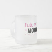 Tasse Givré Futurs tee-shirts et cadeaux maman (Devant gauche)