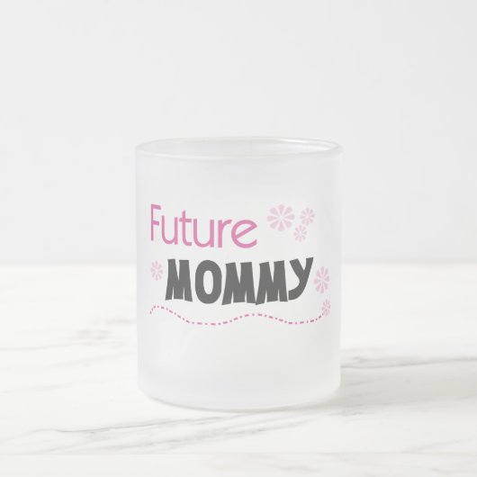 Tasse Givré Futurs tee-shirts et cadeaux maman (Centre)