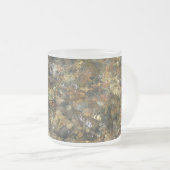 Tasse Givré Galets Brown et gris naturel Abstrait (Devant droit)