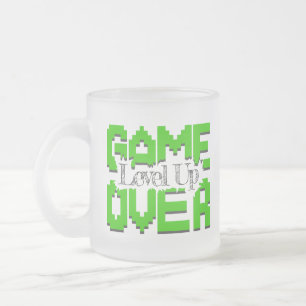 Tasse Givré Game Over, Ressuscitez les jeux vidéo vintage et p