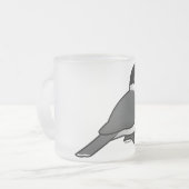 Tasse Givré Geai gris (Devant gauche)