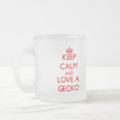 Tasse Givré Gecko (Gauche)