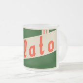 Tasse Givré gelée rétro (Devant droit)