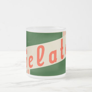 Tasse Givré gelée rétro