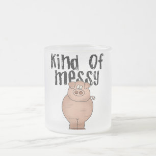 Tasse Givré Genre de porc de T-shirts et de cadeaux malpropres