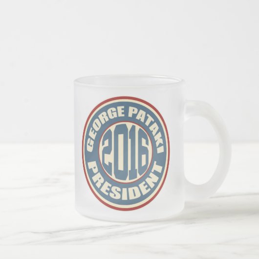 Tasse Givré George Pataki pour le président 2016 (Droit)
