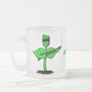 Tasse Givré Germinator cyborg plante dessin humoristique