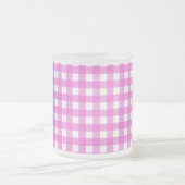 Tasse Givré Gingham rose (Centre)