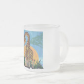 Tasse Givré Giraffe maman et bébé (Devant droit)