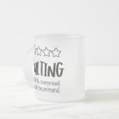 Tasse Givré glacé adultère (Devant gauche)