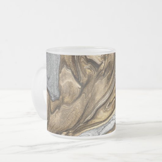 Tasse Givré glamor 002 couleur brun liquide (Devant gauche)