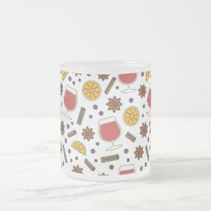 Tasse Givré Gluhwein doodle, Noël vacances boisson savoureuse