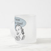 Tasse Givré Glutton de régime humoristique gratuit (Devant gauche)