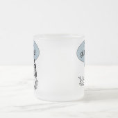 Tasse Givré Glutton de régime humoristique gratuit (Centre)