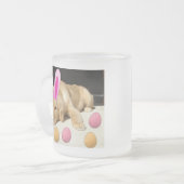 Tasse Givré Golden Retriever de Pâques (Devant gauche)