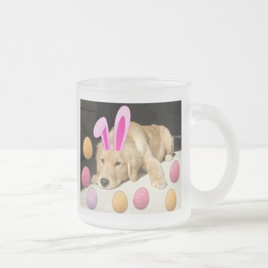 Tasse Givré Golden Retriever de Pâques (Droit)