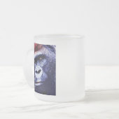 Tasse Givré Gorilla Face Pop Art (Devant gauche)