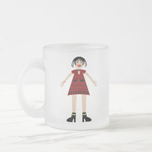 Tasse Givré Gothique Halloween Vampire Lady