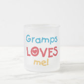 Tasse Givré Gramps m'aime T-shirts et cadeaux (Centre)