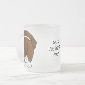 Tasse Givré Grand nez St Bernard (Devant gauche)