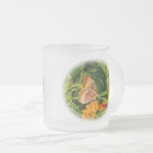 Tasse Givré Grande boue de verre fritillaire (Devant droit)