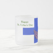 Tasse Givré Grasshopper en verre à vin de la bière St. Urho (Centre)