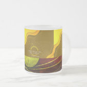 Tasse Givré Gratitude Remains™ Love & Intention | Thoughtful R (Devant droit)