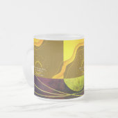 Tasse Givré Gratitude Remains™ Love & Intention | Thoughtful R (Devant gauche)