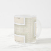 Tasse Givré Gratitude Remains™: Love & Presence | Reflective Q (Devant droit)