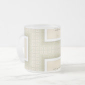 Tasse Givré Gratitude Remains™: Love & Presence | Reflective Q (Devant gauche)