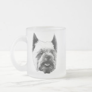 Tasse Givré Gravure de Yorkshire Terrier
