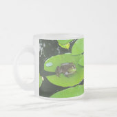 Tasse Givré Grenouille taureau sur Lilypads (Gauche)