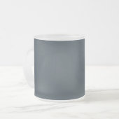 Tasse Givré Gris Charbon (Devant gauche)
