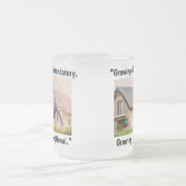 Tasse Givré 'Gros plan est facultatif' Mug/Cup (Centre)