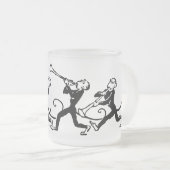 Tasse Givré Groupe de singes (Devant droit)