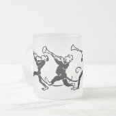 Tasse Givré Groupe de singes (Devant gauche)