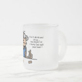 Tasse Givré Gus on Drinking and Driving (Devant droit)