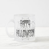 Tasse Givré Halloween Doigts et Toile d'araignée (Gauche)