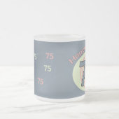 Tasse Givré Happy Birthday 75 (Centre)