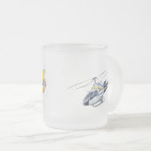 Tasse Givré Hélicoptère de dessin (Devant droit)