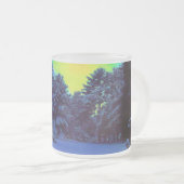 Tasse Givré Hiver hyper de couleur (Devant droit)