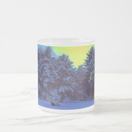 Tasse Givré Hiver hyper de couleur (Centre)