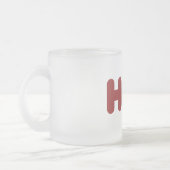 Tasse Givré Ho 3 Nerdy drôles noël (Gauche)