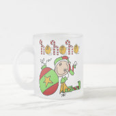 Tasse Givré Ho Ho Ho Noël Mignonne Fête Vacances Elf (Gauche)