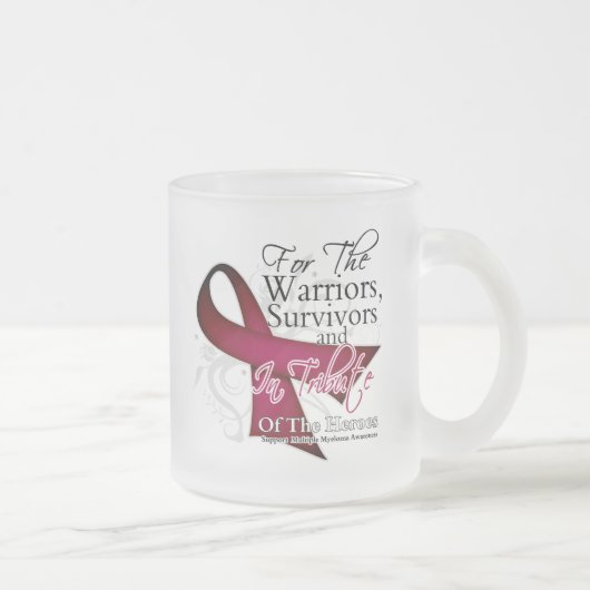 Tasse Givré Hommage - myélome multiple (Droit)
