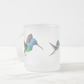 Tasse Givré Hovering Jacobin Hummingbird - transparent. (Devant gauche)
