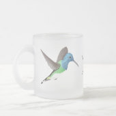 Tasse Givré Hovering Jacobin Hummingbird - transparent. (Gauche)
