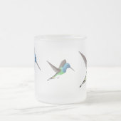 Tasse Givré Hovering Jacobin Hummingbird - transparent. (Centre)