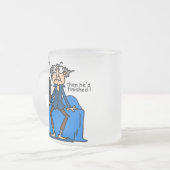 Tasse Givré Humour alors fini inachevé de mariage (Devant gauche)