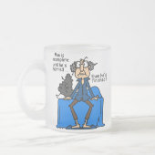 Tasse Givré Humour alors fini inachevé de mariage (Gauche)